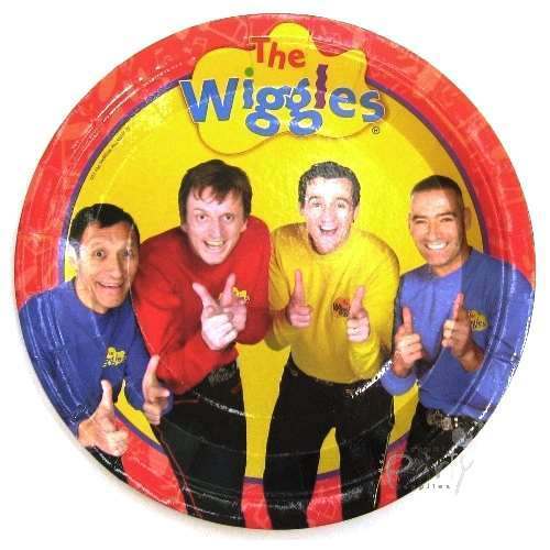 The Wiggles Large Paper Plates (Pack of 8)