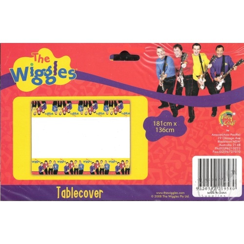 The Wiggles Plastic Tablecloth