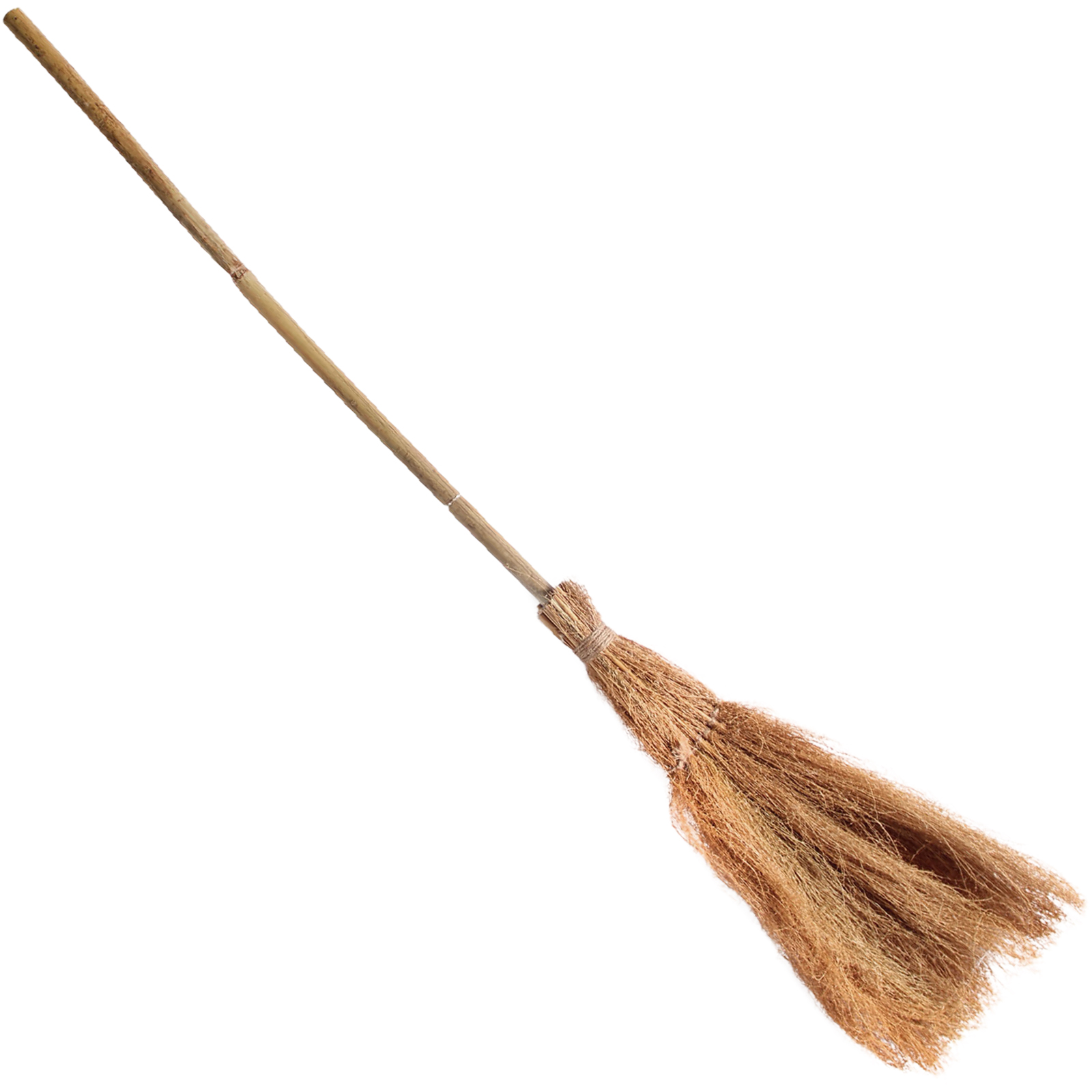 Witch Broom With Bamboo Handle