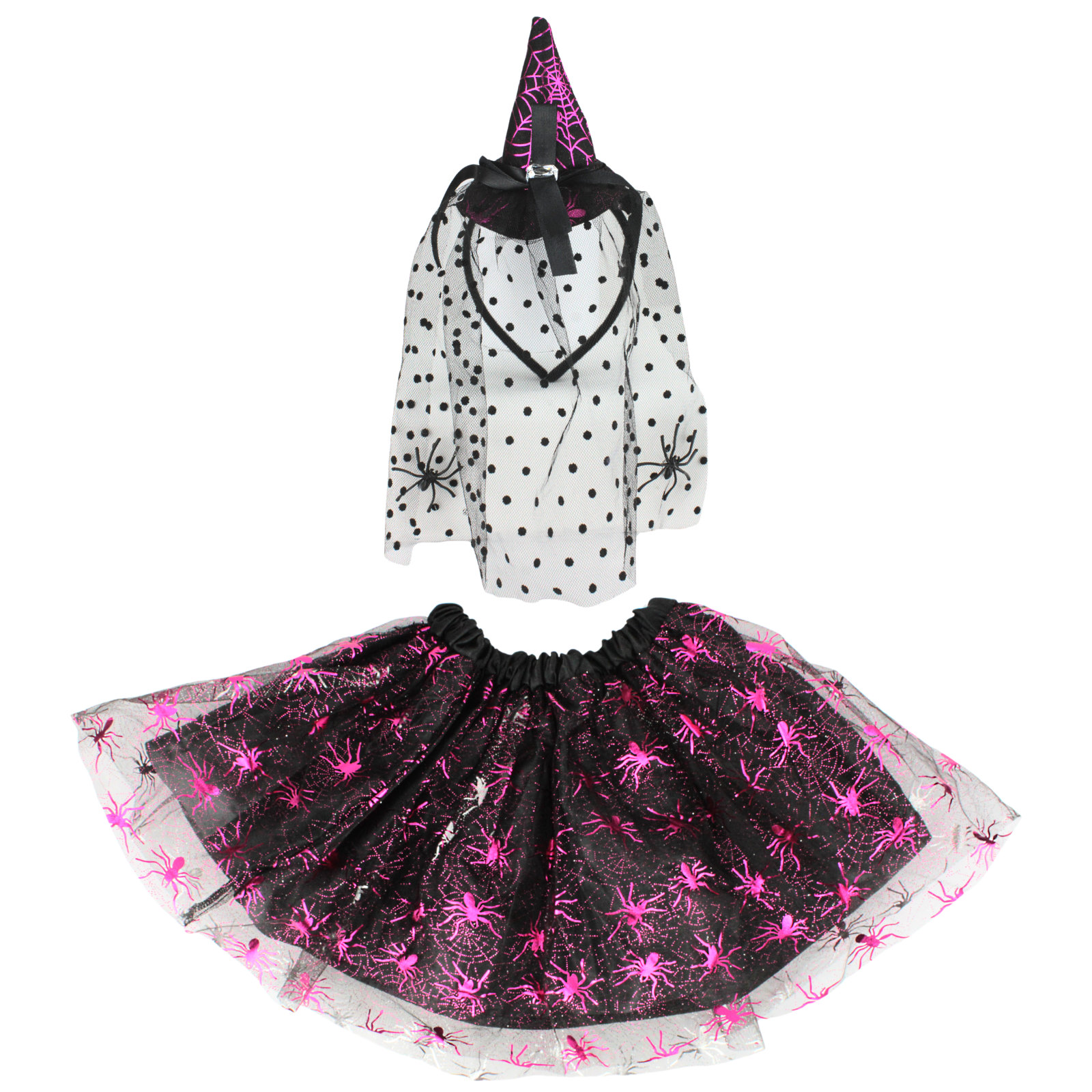 Kids Halloween Tutu and Headband Set (1 Only)