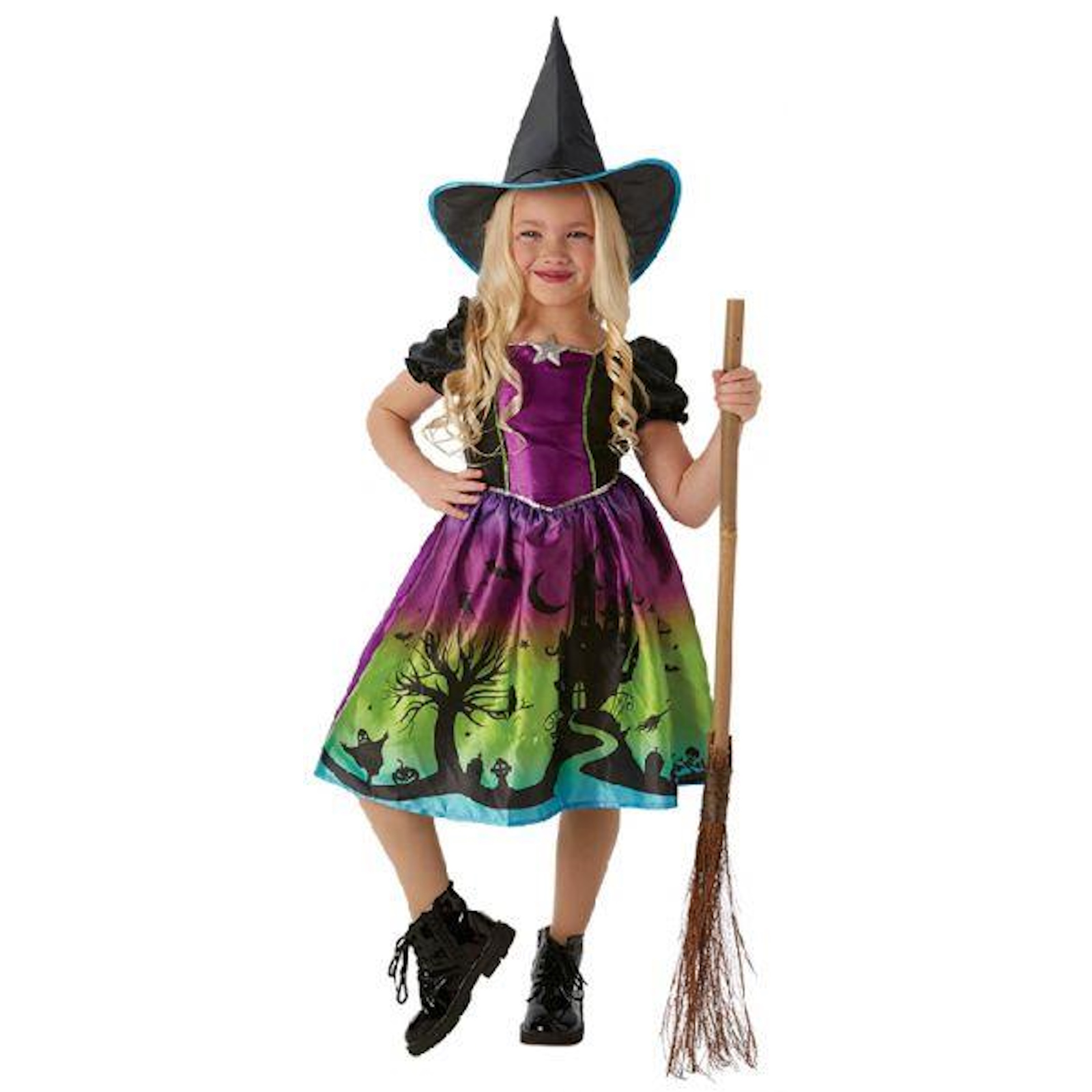 Ombre Witch Child Costume