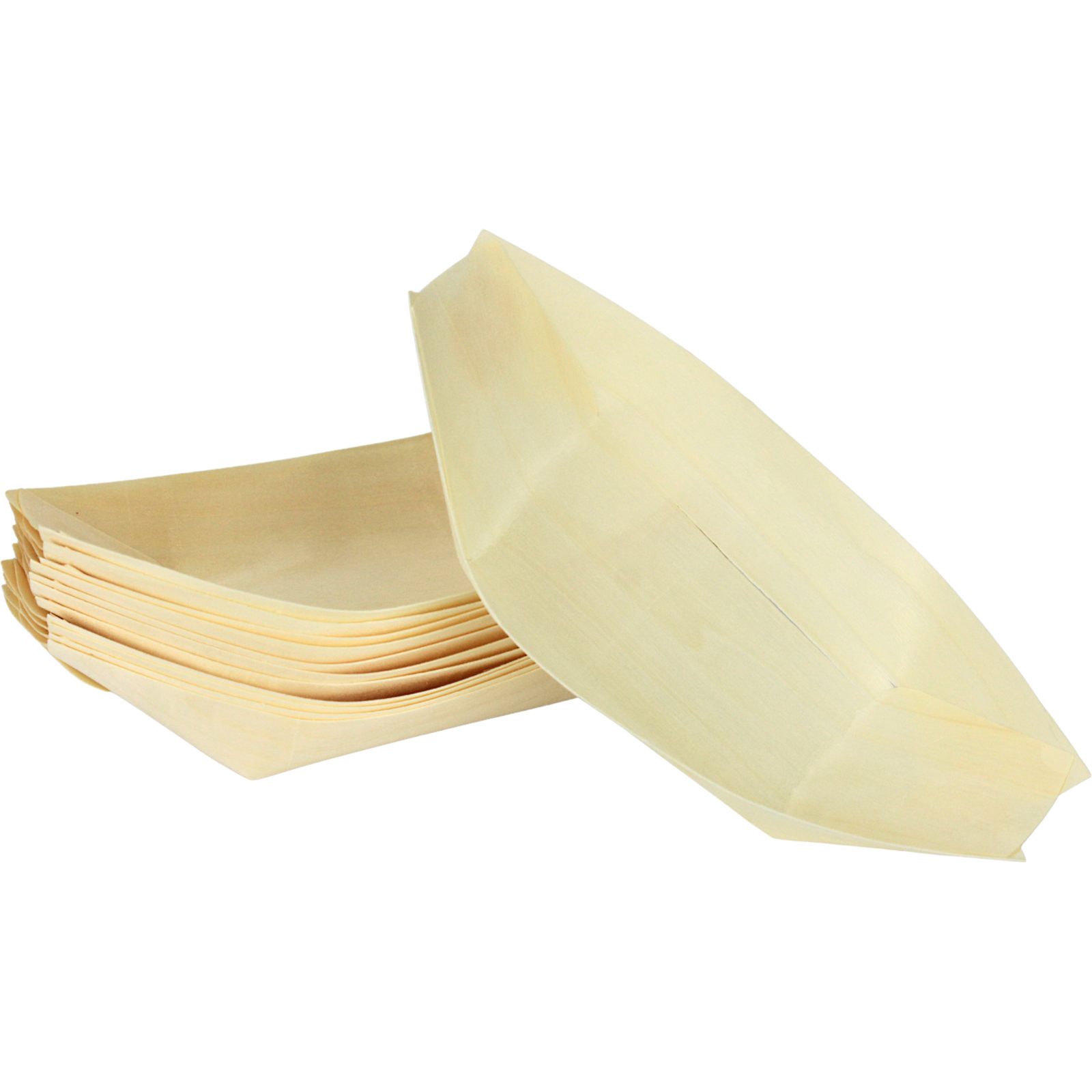 Wooden Boats 17.5cm x 7cm (Pack of 12)