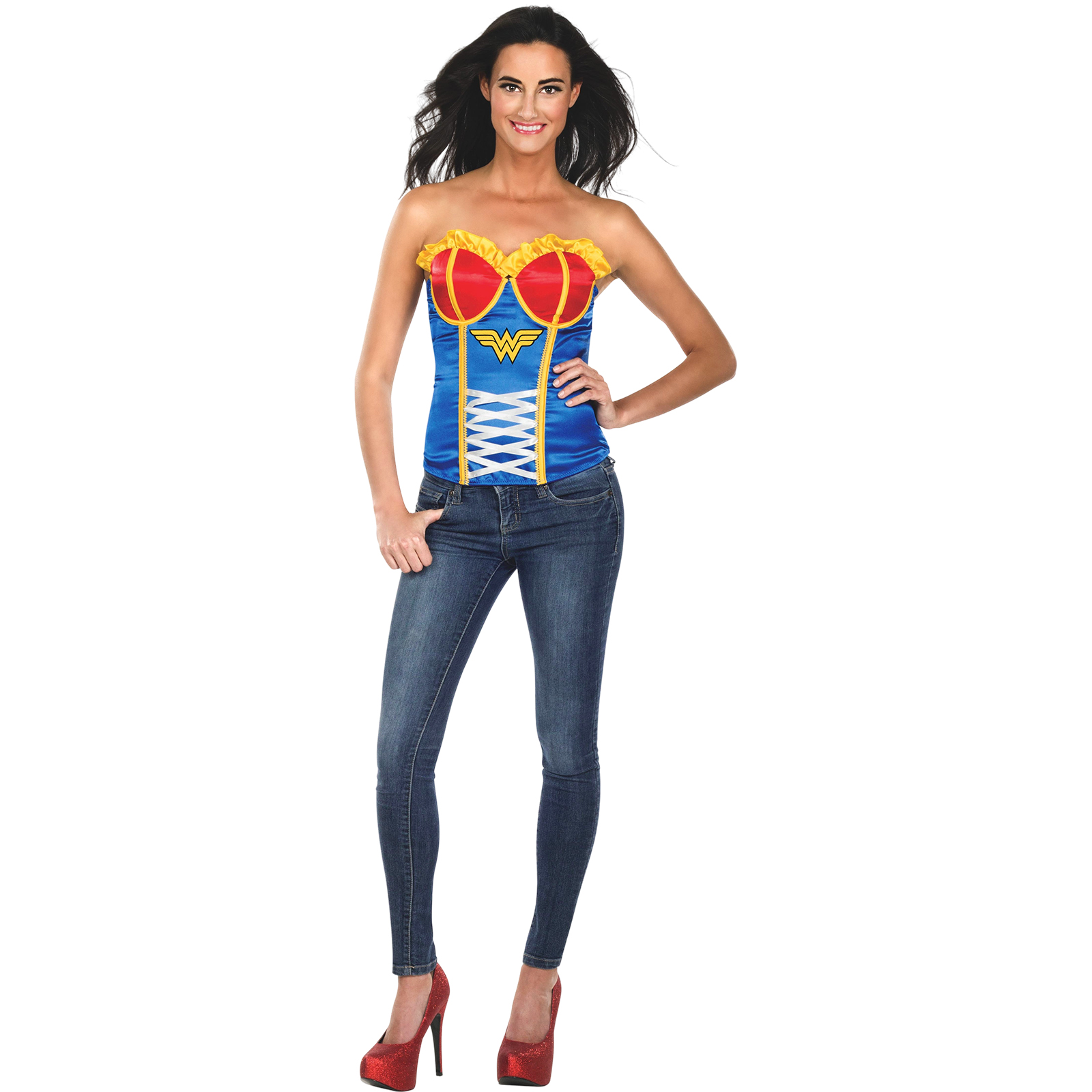 Wonder Woman Corset Adult Costume