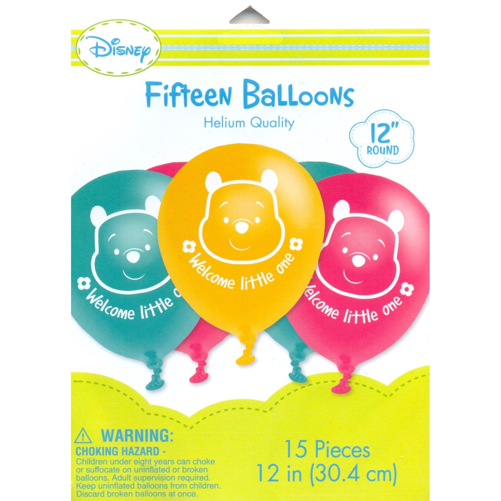 Winnie the Pooh Little Hunny Balloons (Pack of 15)