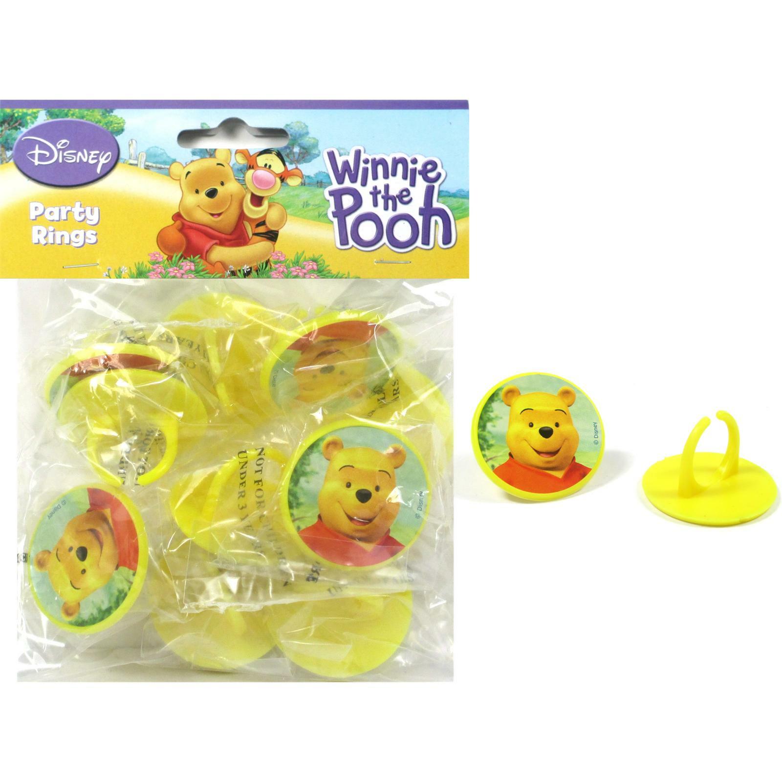 Winnie the Pooh Cupcake Rings (Pack of 10)