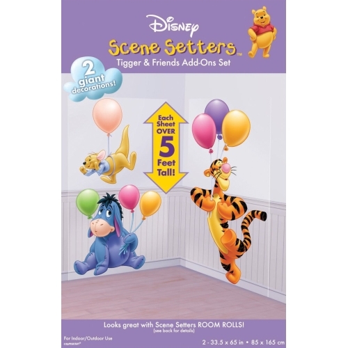 Winnie the Pooh Scene Setter Wall Decorations