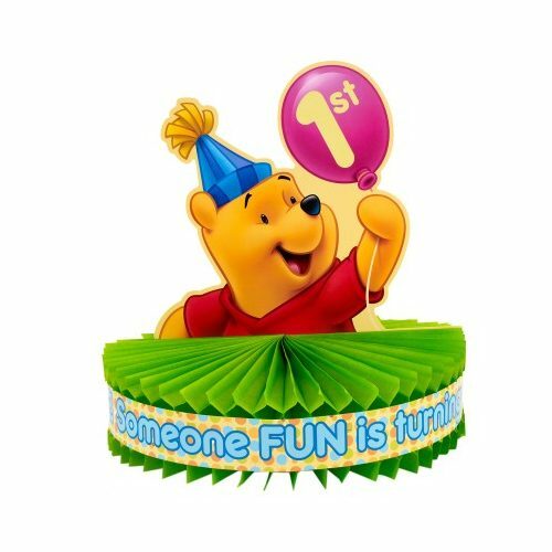 Winnie the Pooh 1st Birthday Party Centrepiece