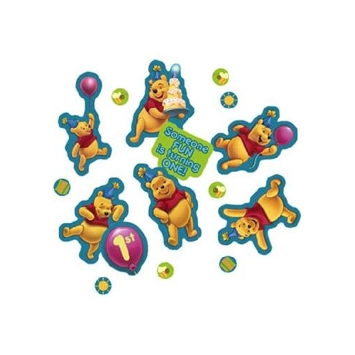 Winnie the Pooh 1st Birthday Confetti/Table Scatters