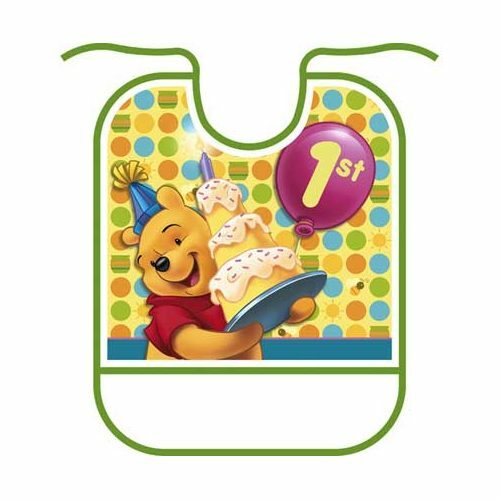 Winnie the Pooh 1st Birthday Bib