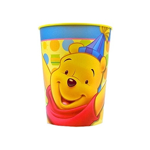 Winnie the Pooh 1st Birthday Large Plastic Cup