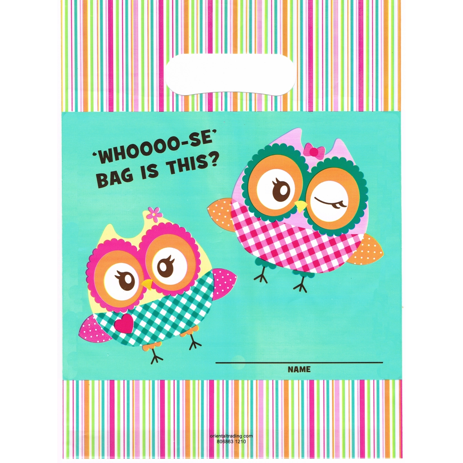 You're a Hoot Owl Lolly/Treat Bags (Pack of 8)
