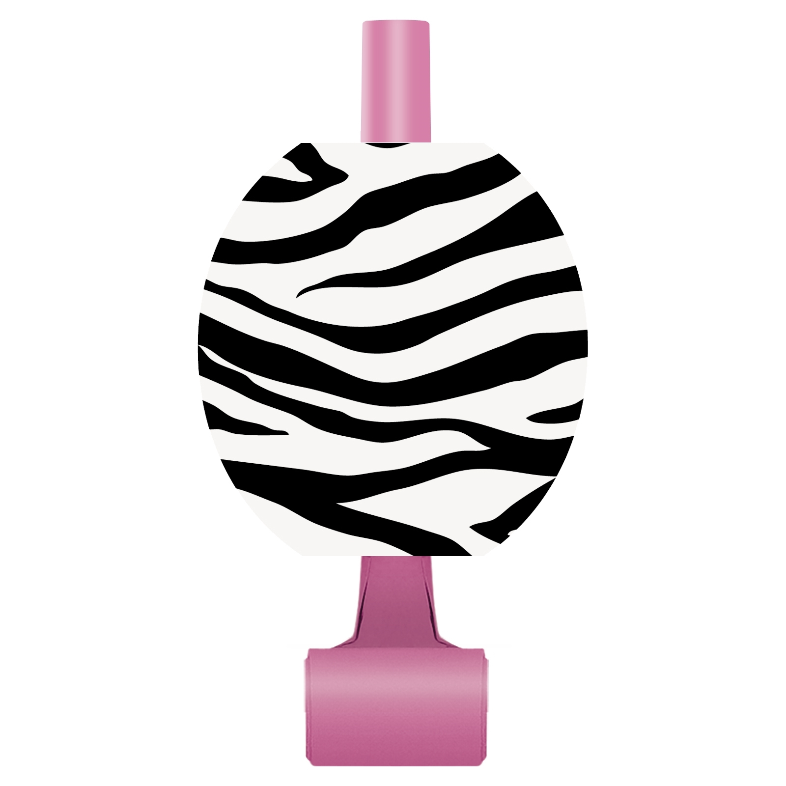 Zebra Passion Party Blowers (Pack of 8)