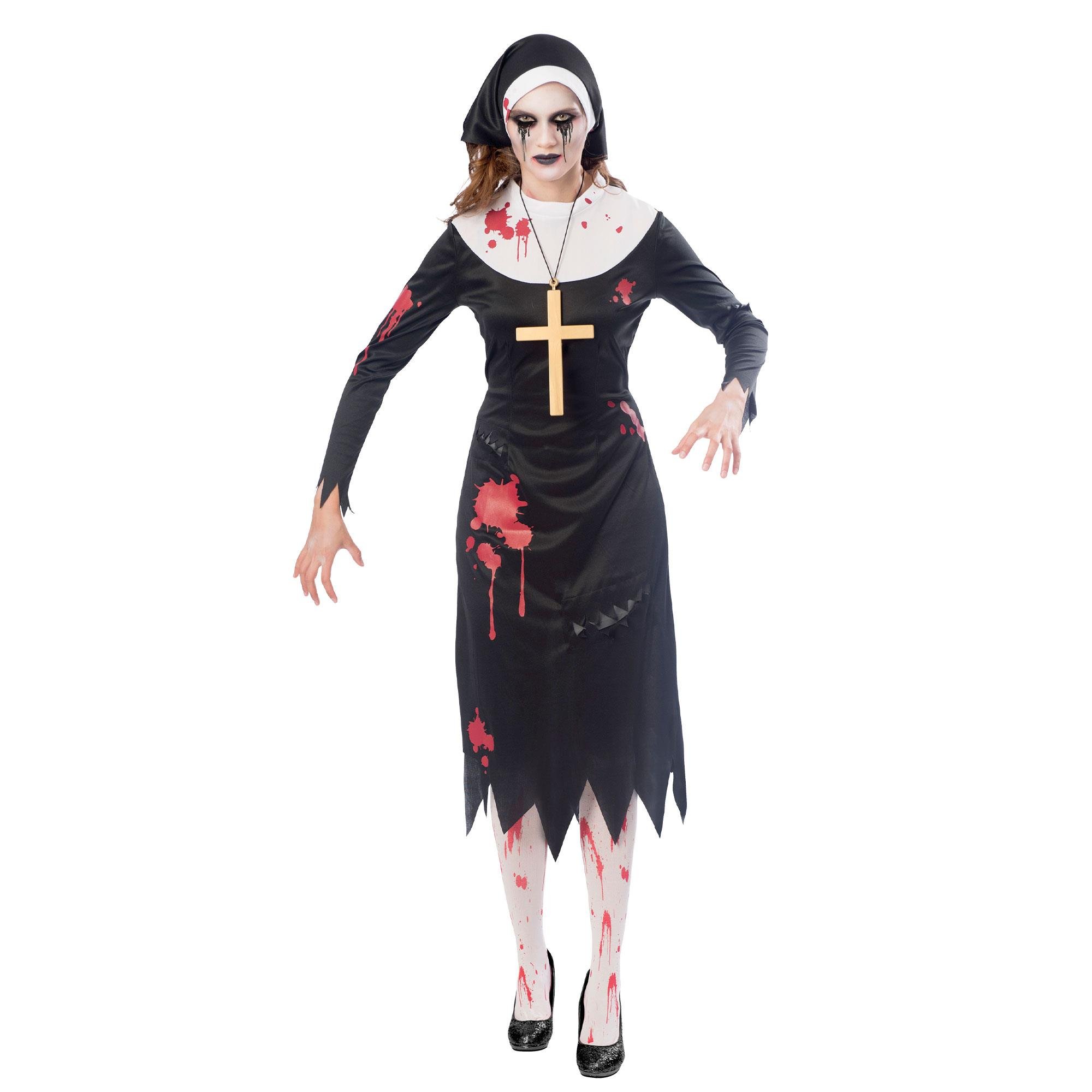 Zombie Nun Adult Plus Costume