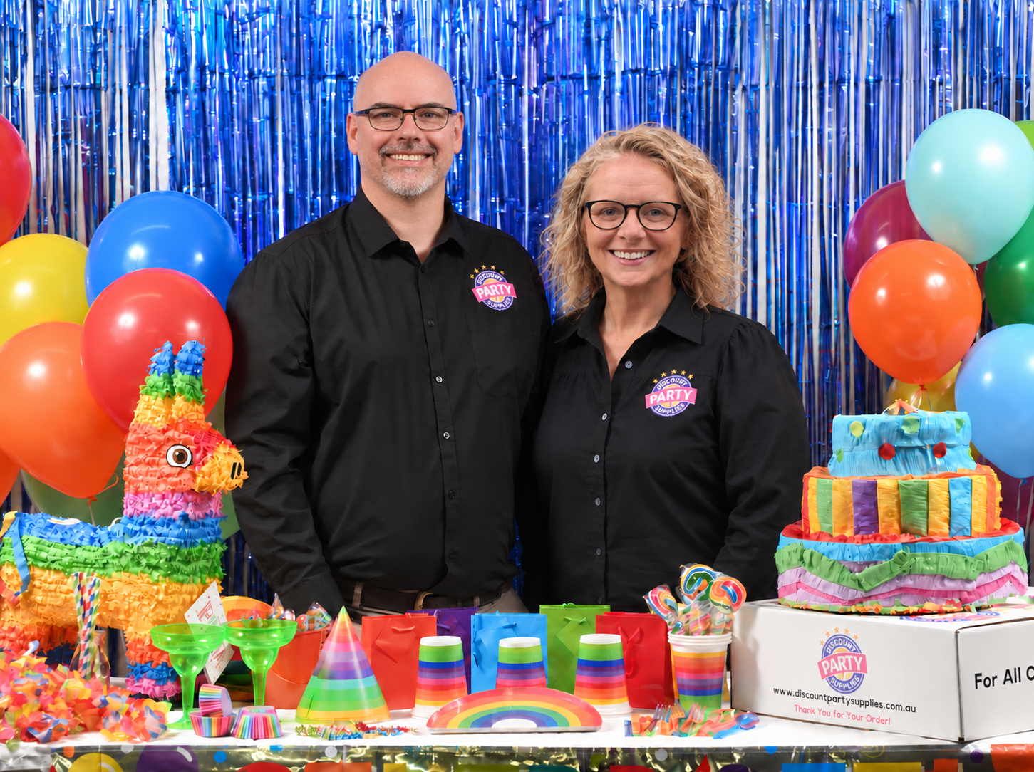 Kirsty and James, founders